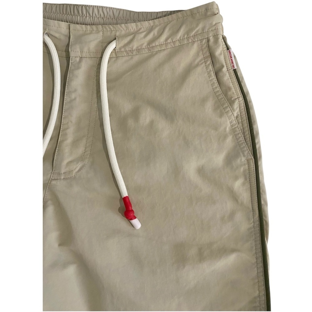 Orlebar Brown Standard Swim Hybrid Shorts Trunks Size 30 Khaki - Picture 5 of 15